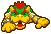 Bowser Pointing Down - Mario & Luigi: Superstar Saga