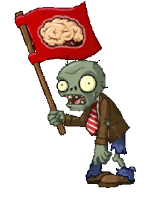 Walking - Flag Zombie - Plants vs. Zombies 2