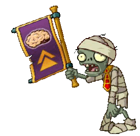 Eating - Rally Flag Zombie - Plants vs. Zombies 2