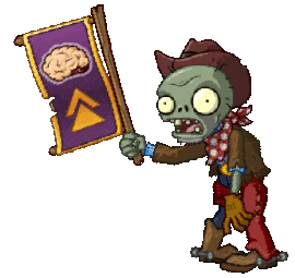 Idle - Rally Flag Zombie - Plants vs. Zombies 2