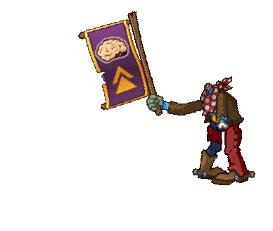 Death - Rally Flag Zombie - Plants vs. Zombies 2