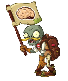 Walking - Flag Zombie - Plants vs. Zombies 2