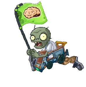 Running - Flag Zombie - Plants vs. Zombies 2