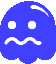 Giant Frightened Ghost - Pac-Mania (Bootleg)