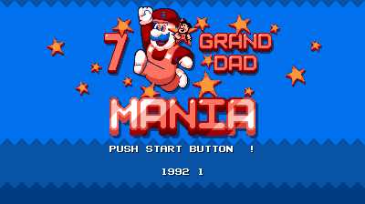 Title Screen - Grand Dad Mania (Cancelled)