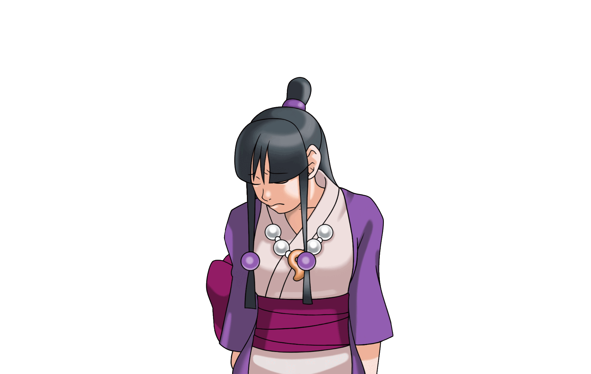 Maya Fey (Saddened) - Phoenix Wright: Ace Attorney Trilogy