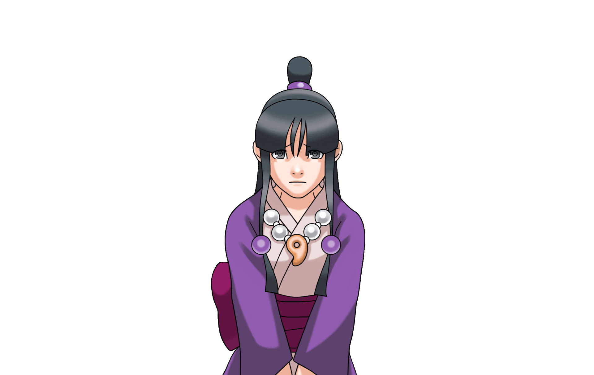 Maya Fey (Disheartened, Talking) - Phoenix Wright: Ace Attorney Trilogy