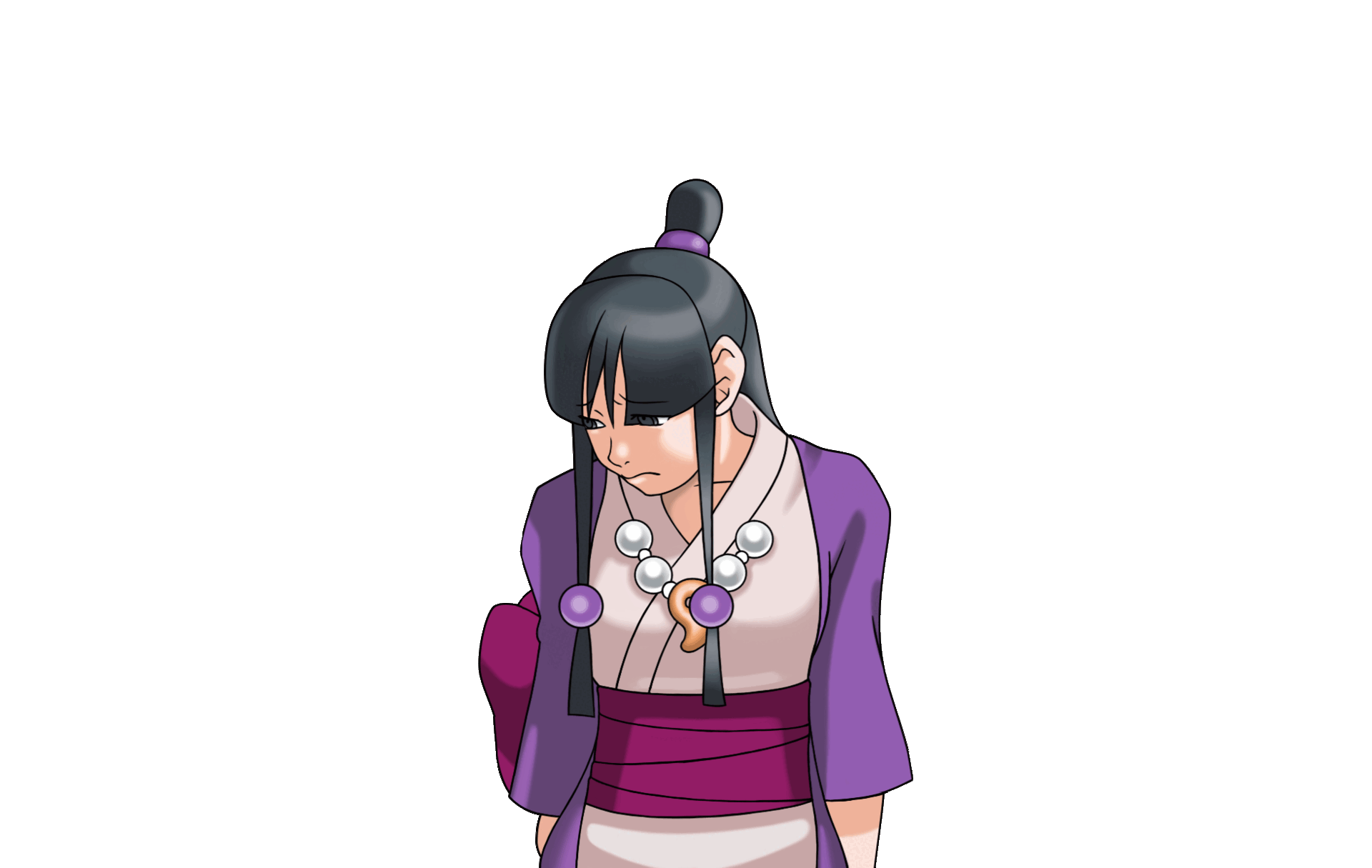 Maya Fey (Saddened, Talking) - Phoenix Wright: Ace Attorney Trilogy