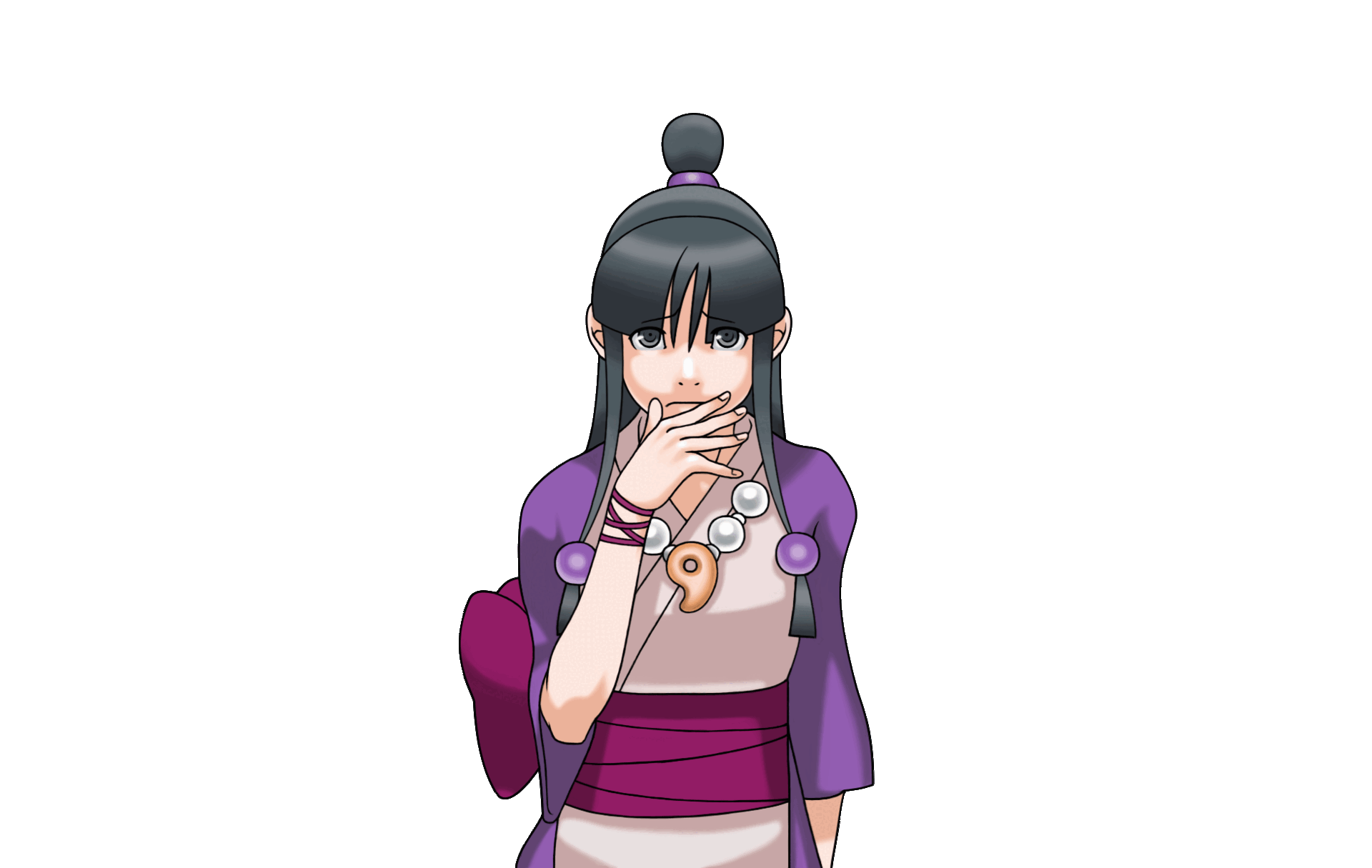 Maya Fey (Worried, Talking) - Phoenix Wright: Ace Attorney Trilogy