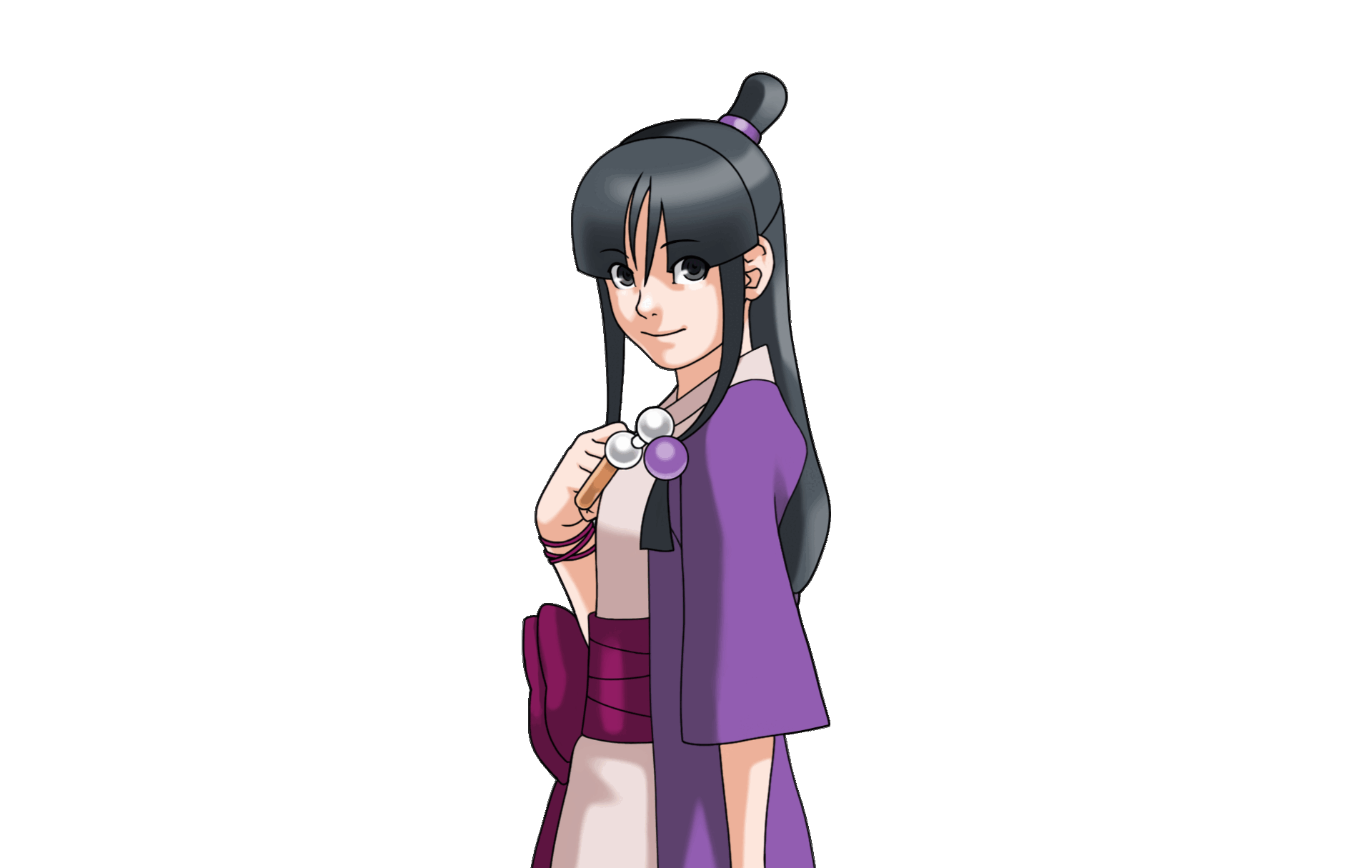 Maya Fey (In Court, Normal, Talking) - Phoenix Wright: Ace Attorney Trilogy