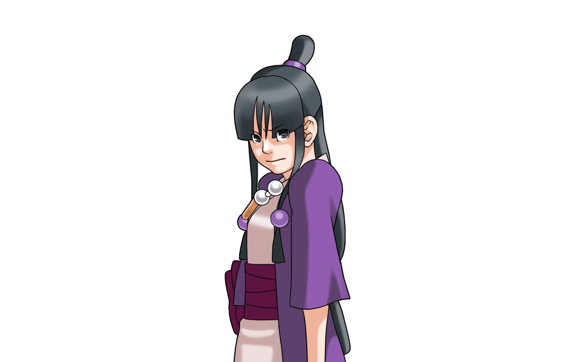 Maya Fey (In Court, Angry, Talking) - Phoenix Wright: Ace Attorney Trilogy
