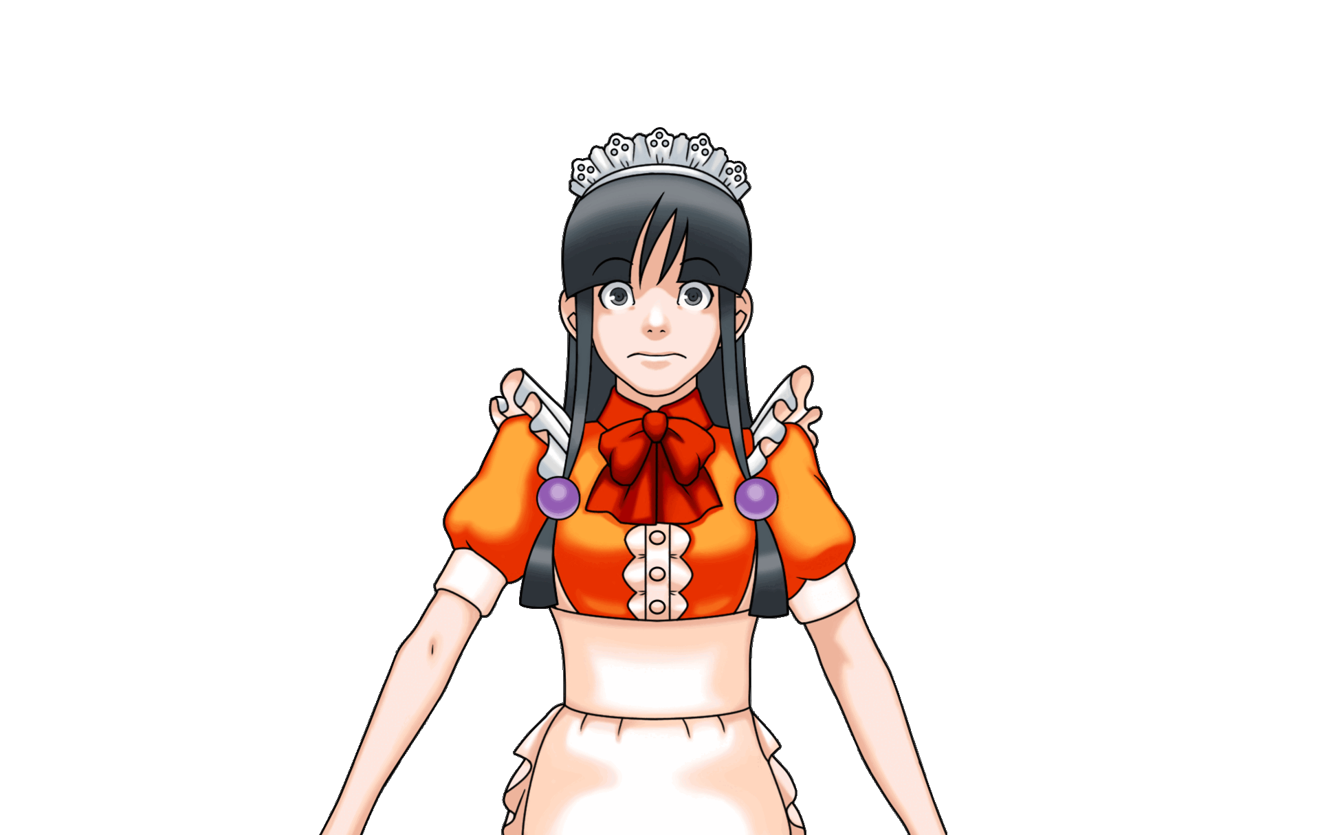 Maya Fey (Cosplay, Shocked, Talking) - Phoenix Wright: Ace Attorney Trilogy