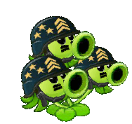 Watered - Threepeater (Chinese Only) - Plants vs. Zombies 2