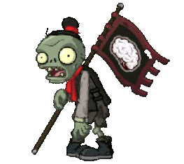 Walking - Flag Zombie - Plants vs. Zombies 2
