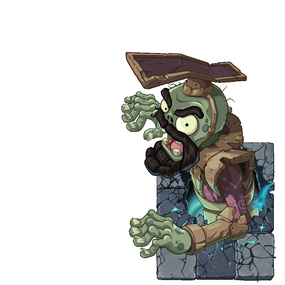 Jade Seal - Left - Summoned - Plants vs. Zombies 2