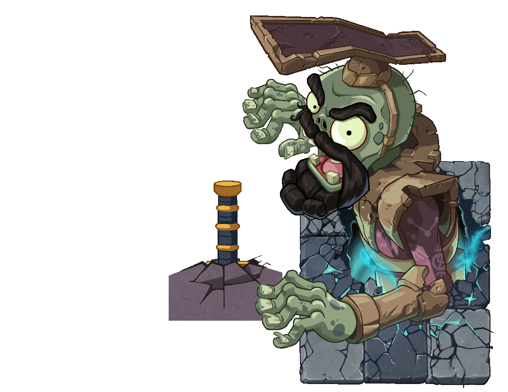 Grab Sword - Phase 1 - Start - Plants vs. Zombies 2