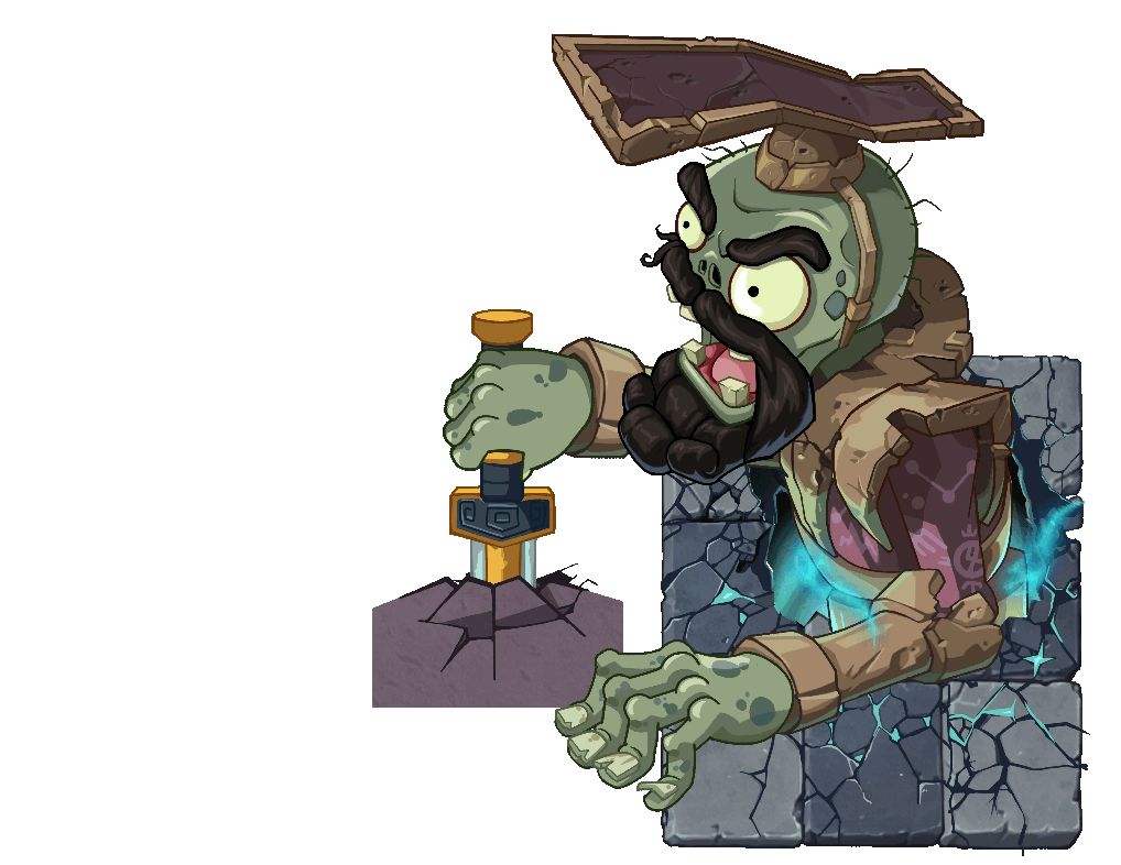 Grab Sword - Phase 1 to 2 - Plants vs. Zombies 2