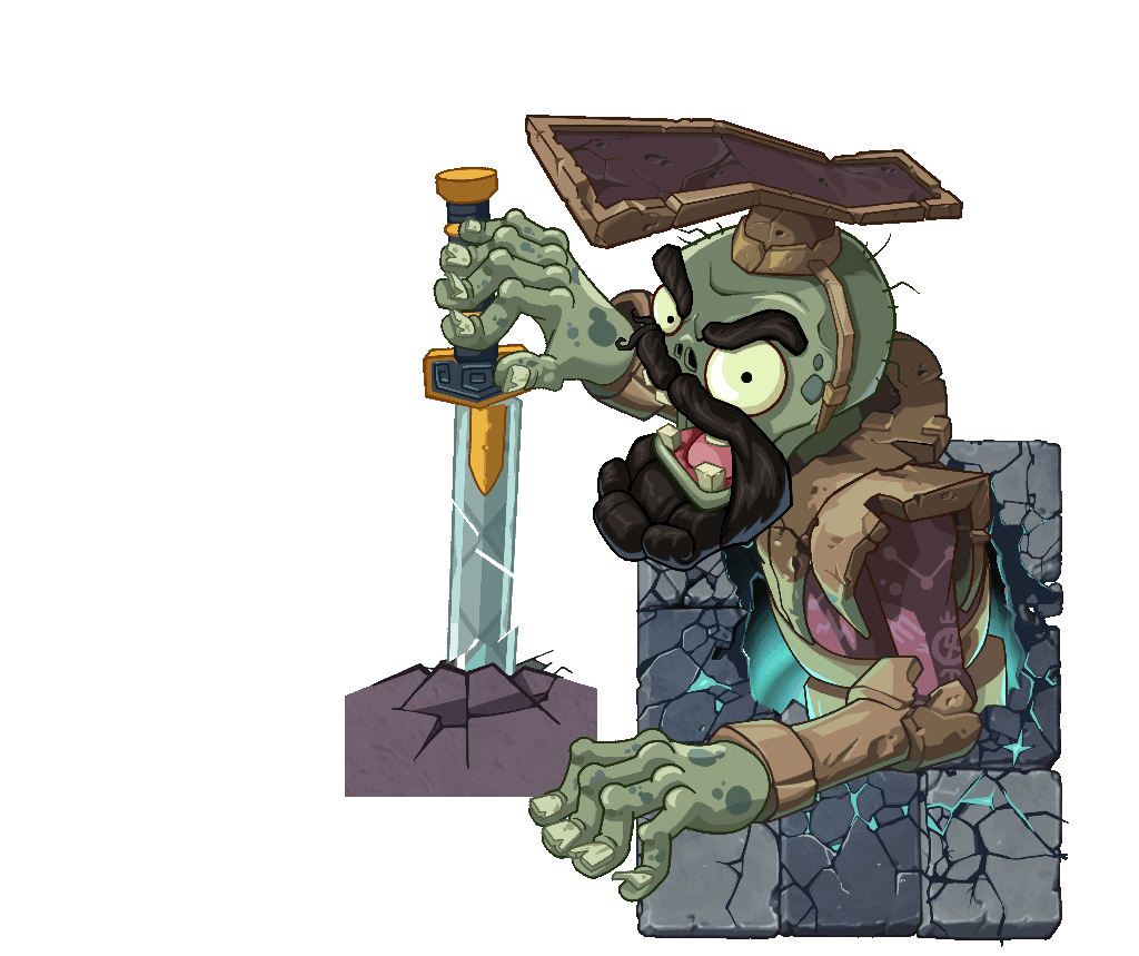 Grab Sword - Destoryed - Plants vs. Zombies 2