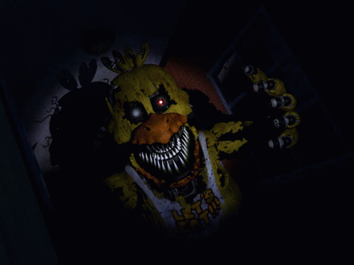 Nightmare Chica Jumpscare - Five Nights at Freddy's 4