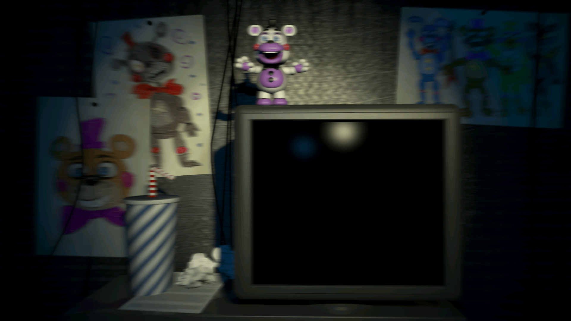 Office Turn Left - Freddy Fazbear's Pizzeria Simulator