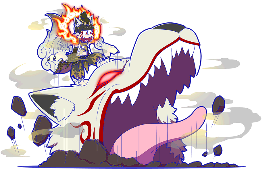 Attack - Osomatsu-san Hesokuri Wars: Battle of the NEETs
