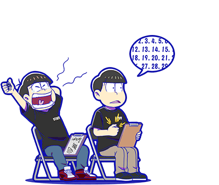 Attack - Osomatsu-san Hesokuri Wars: Battle of the NEETs
