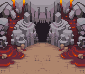 Mt. Blaze Entrance - Pokémon Mystery Dungeon: Red Rescue Team