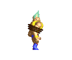 Rocky tied up - Toy Story