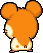 Back Left Idle - Tottoko Hamtaro Nazo Nazo Q