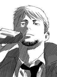 (2) 39-43R. Kyle looks at the pager - Hotel Dusk: Room 215