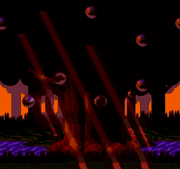 Forest - Sunset - Kirby Super Star