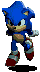 Sonic - Left - Sonic the Hedgehog 3 (Promotional Cartridge)