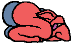 Cowering (red) - Sol Cesto