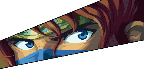 Eye Gleam and Blink - Ninja Gaiden: Ragebound