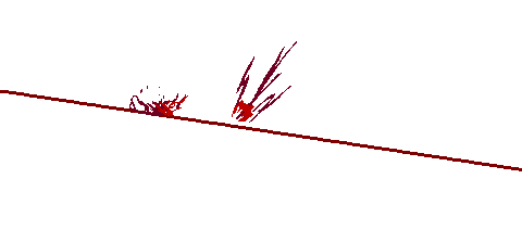 Blood Spray - Ninja Gaiden: Ragebound