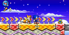 Man, time does pass(Sonic Advance ending sprites), Sonic the Hedgehog