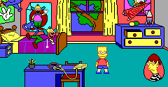 Bart Simpson's House of Weirdness (DOS)