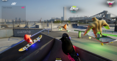 Skateboard Drifting with Maxwell Cat: The Game Simulator