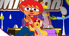 The Spriters Resource - Full Sheet View - PaRappa the Rapper - Katy Kat  (Bonus Stage)