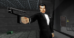 Random: Unused Bond Face Textures Finally Erased From Switch Online's Goldeneye  007 Code