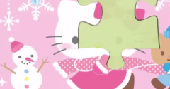 Hello Kitty Christmas Puzzles