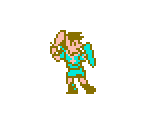 Link (Breath of the Wild, Zelda 2-Style)