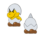 Jr. Troopa (Paper Mario-Style)
