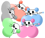 Cherbils (Paper Mario-Style)