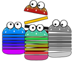 Sproing-Oing Family (Paper Mario-Style)