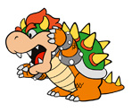 Bowser (Paper Mario: Color Splash-Style)