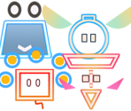 Thoreau, Boomer, Slim, & Thudley (Paper Mario-Style)