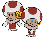 Toodles (Paper Mario-Style)
