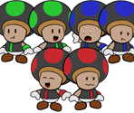 Excess Express Conductors (Paper Mario-Style)