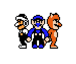 Waluigi (Super Mario Bros. 3 NES-Style)